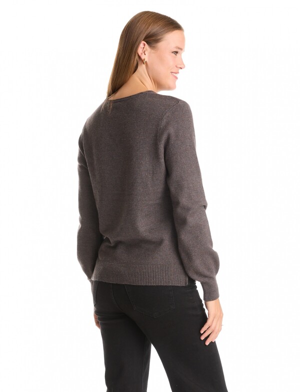 Buzo Tachas GRIS OSCURO