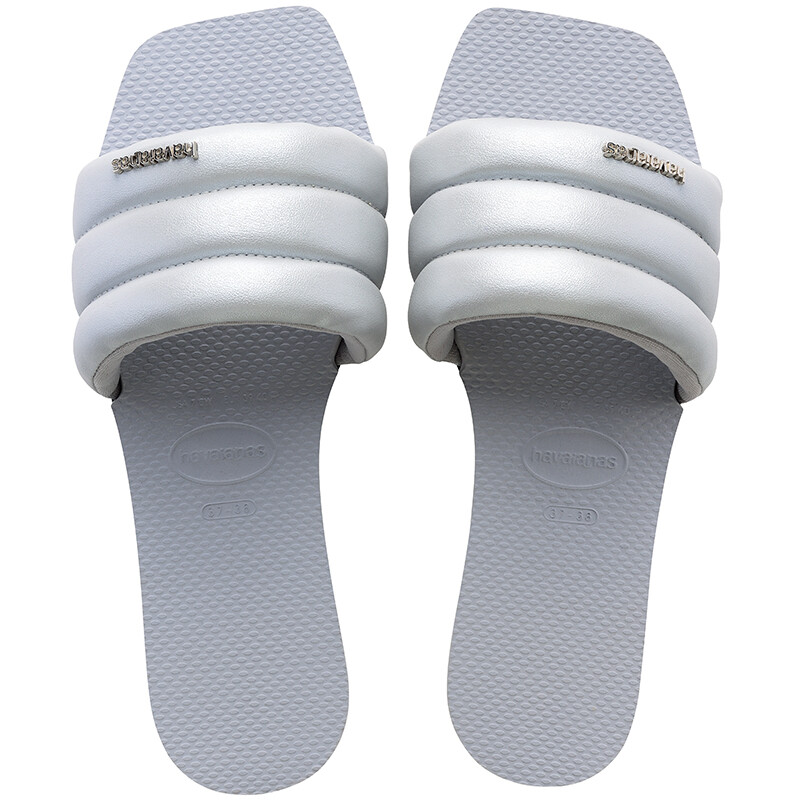Sandalias Havaianas You Milan Metallic Gris