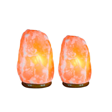 Lampara de sal del himalaya 2-3kg + 1,5 - 2kg Lampara de sal del himalaya 2-3kg + 1,5 - 2kg