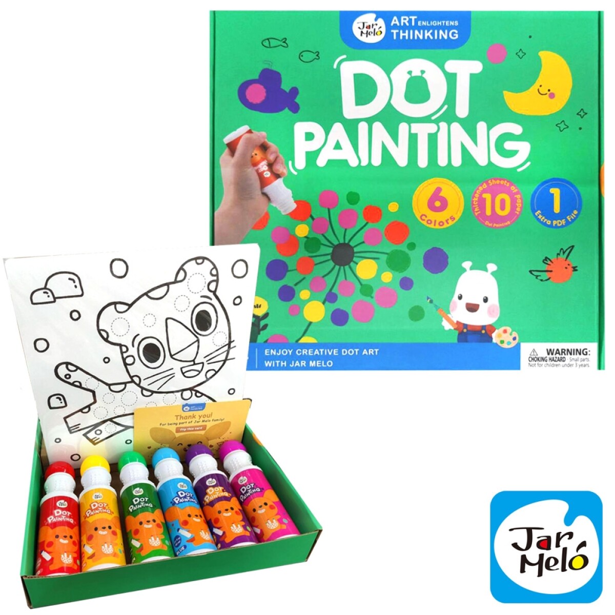 Juego Dot Painting Pintura de Puntos - 001 