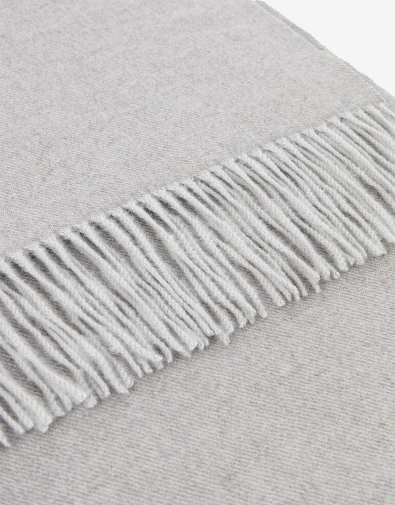 Bufandas Special Price Bufanda Con Flecos - Gris Medio