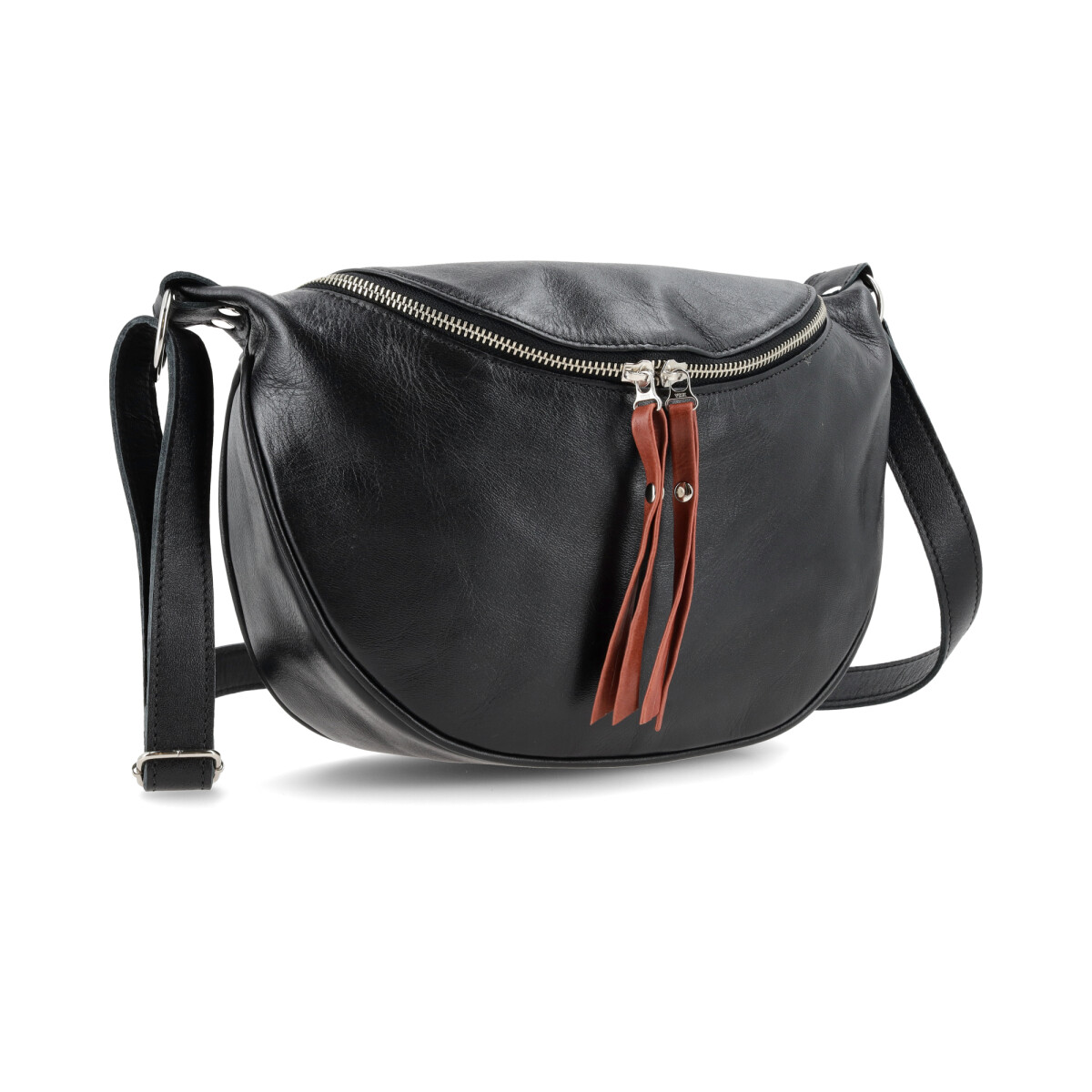 CARTERAS VENET - CUERO MAROON - NEGRO 