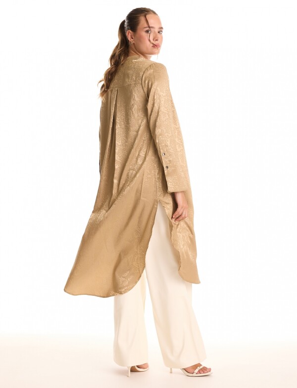 Tunica Satinada DORADO