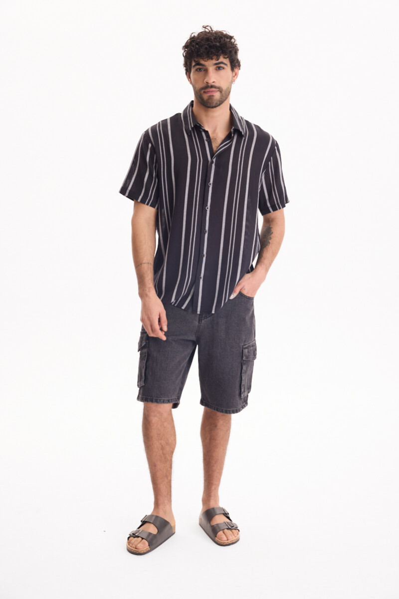 Camisa Resort Negro