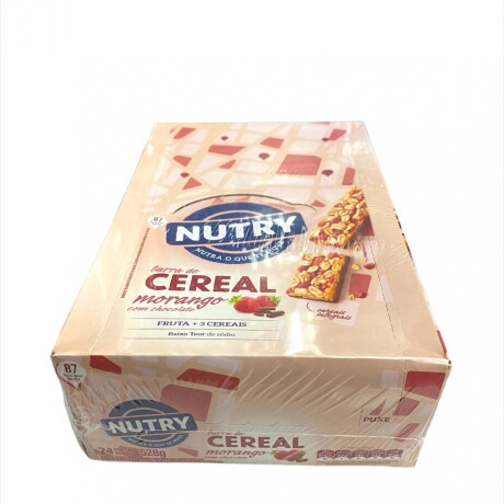 Barrita de Cereal Nutry x 24 Frutilla y Chocolate