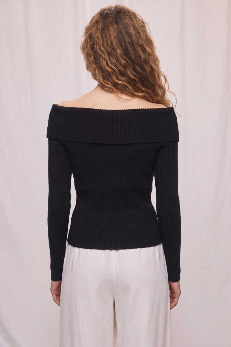 SWEATER LUX Negro