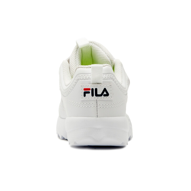 Championes Bebé Fila Disruptor con Velcro Blanco-Marino