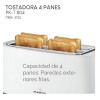 Tostadora Punktal 4 Panes 1400W 7 Niveles Blanco Paredes Frías PK-T804 Tostadora Punktal 4 Panes 1400w 7 Niveles Blanco Paredes Frías Pk-t804