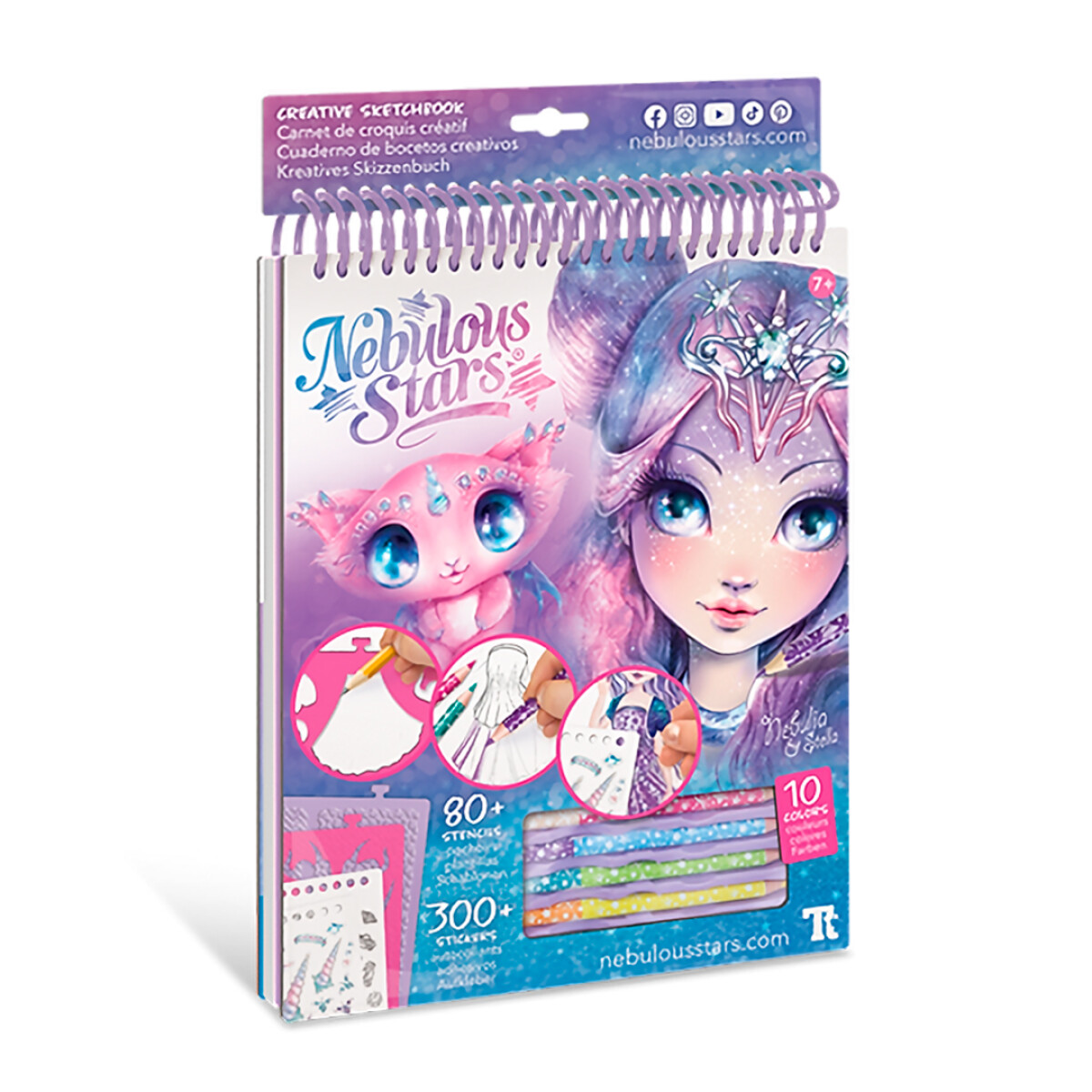 Cuaderno De Bocetos Creativos - Nebulia 