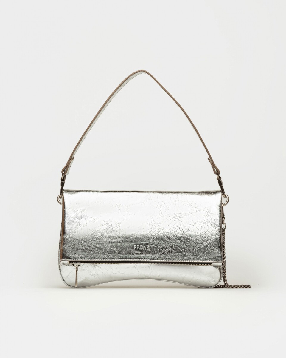 Bandolera Curve en crash metalizado - Metalizado 