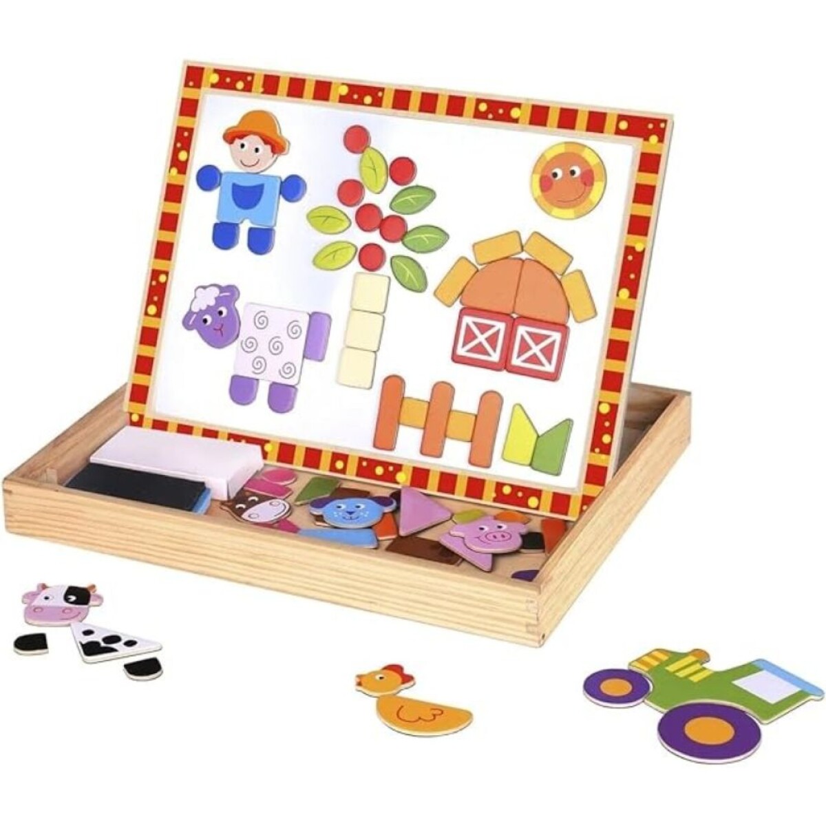 Puzzle magnetico granja 