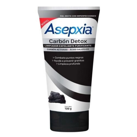 Asepxia Gel Carbón Exfoliante Asepxia Gel Carbón Exfoliante