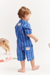 Short Guri Azul Rayado