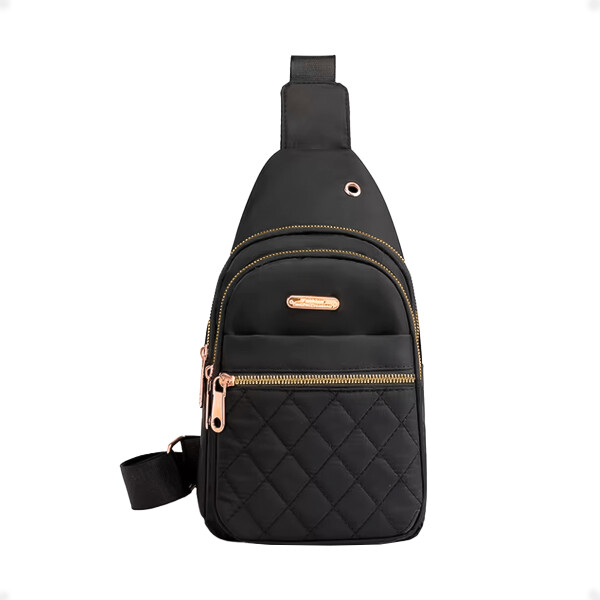 Bandolera Riñonera Cruzada Negro