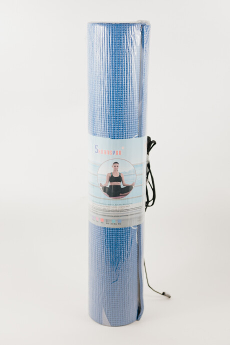 Materiales De Yoga Mat Yoga 30 Azul