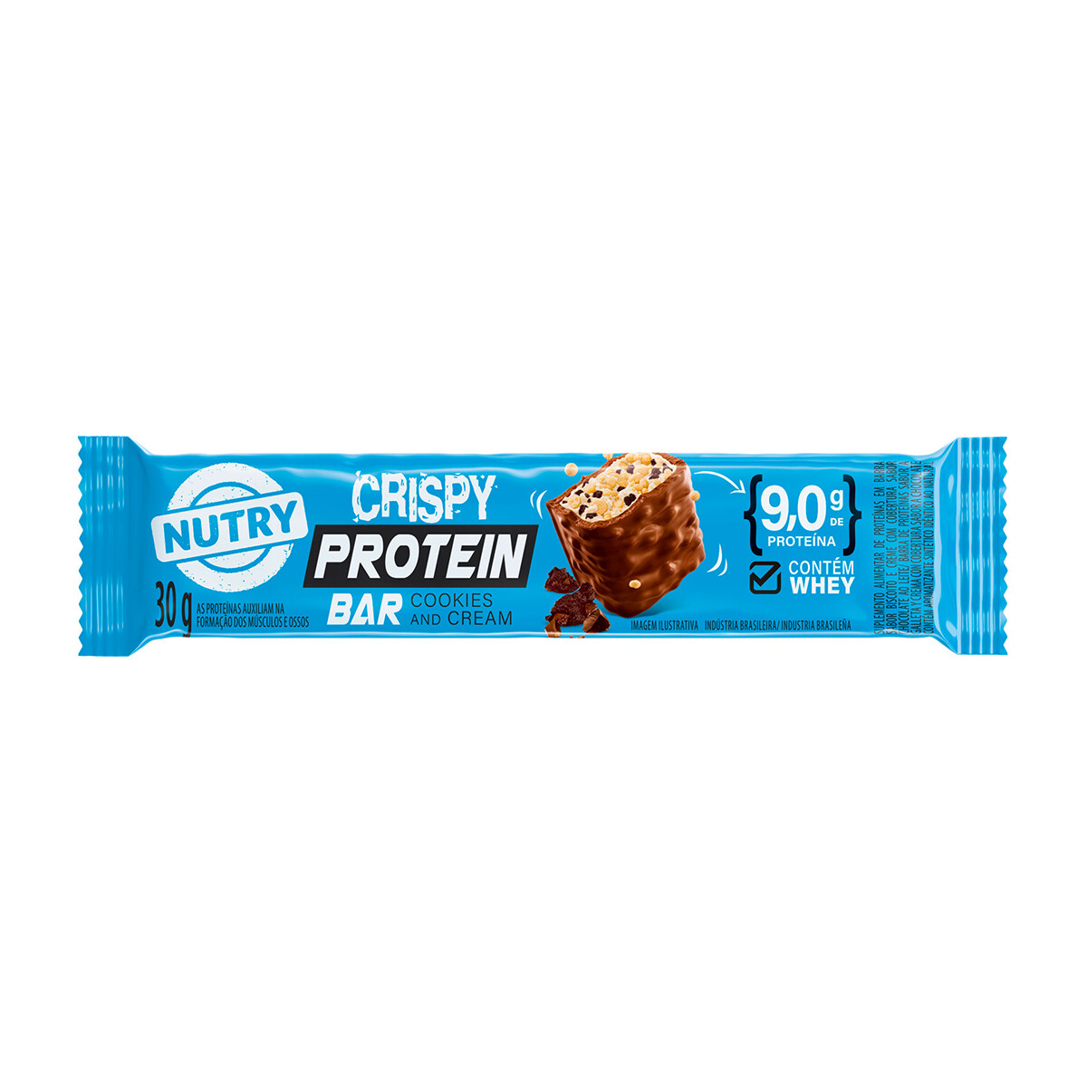 Barra de proteina 30 grs x 12 Nutry - Cookies 