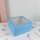 Caja flexi 51 20x20x9,5 c/visor. CELESTE