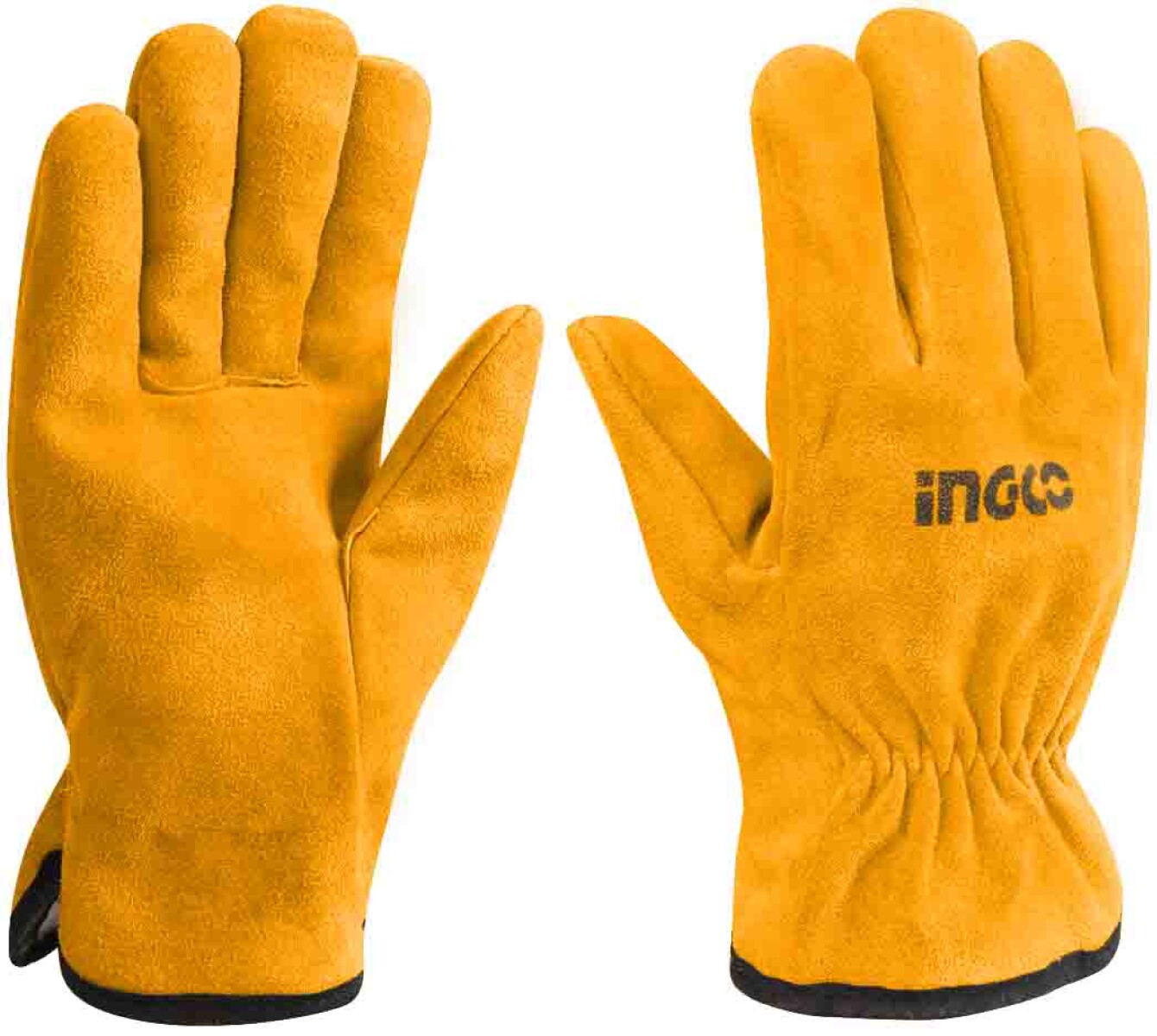 GUANTES MAQUINISTA CUERO 10´´ INGCO HGVC02 