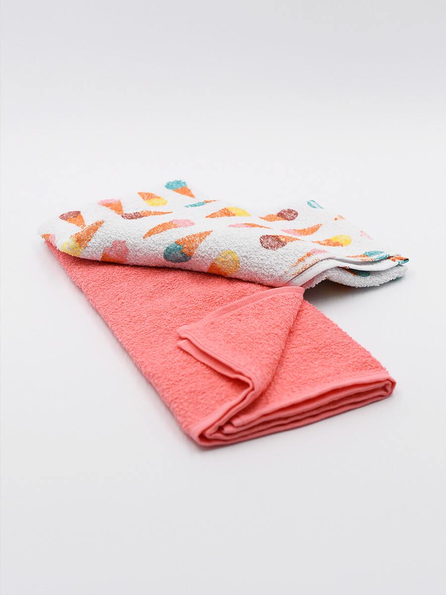 REPASADOR SET X 2 - ROSA CHICLE 