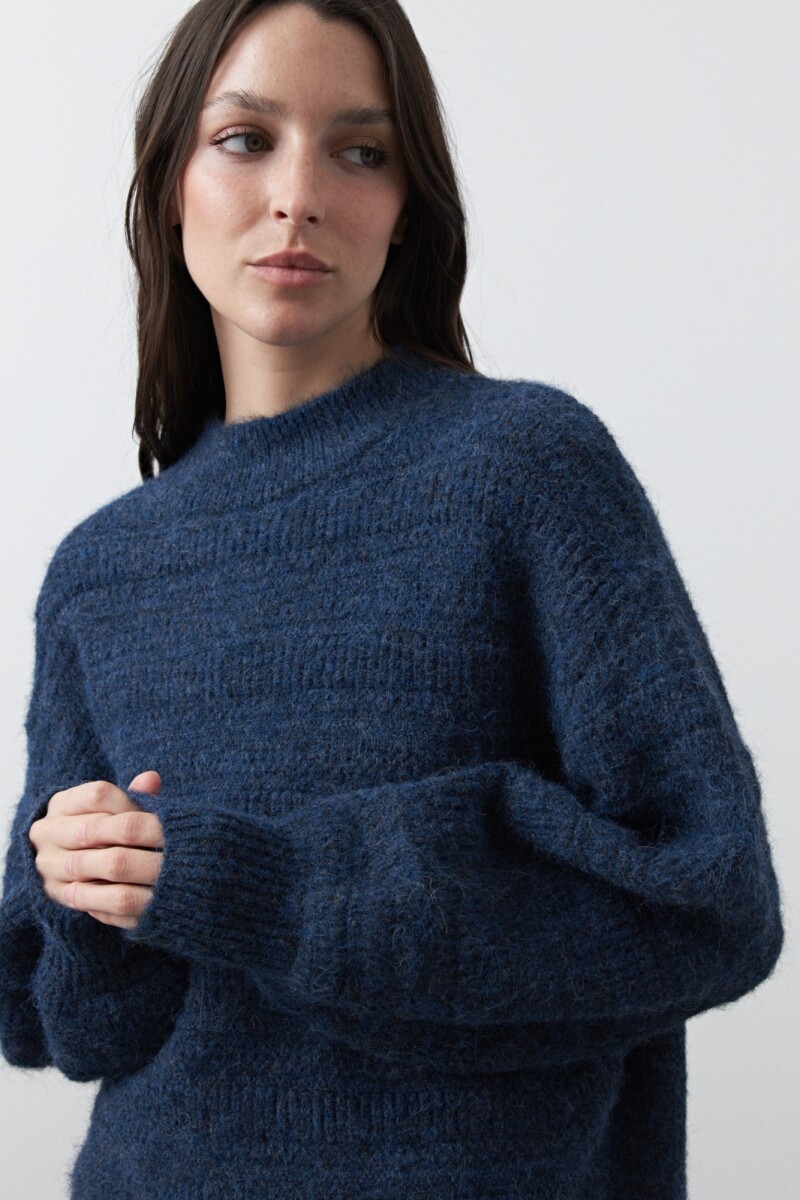 SWEATER NEVADA Azul Marino