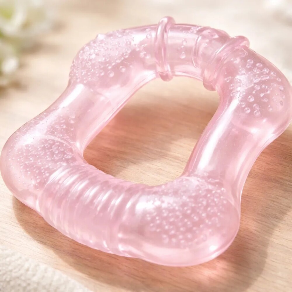 Set x3 mordillos gel WAKIDS rosa