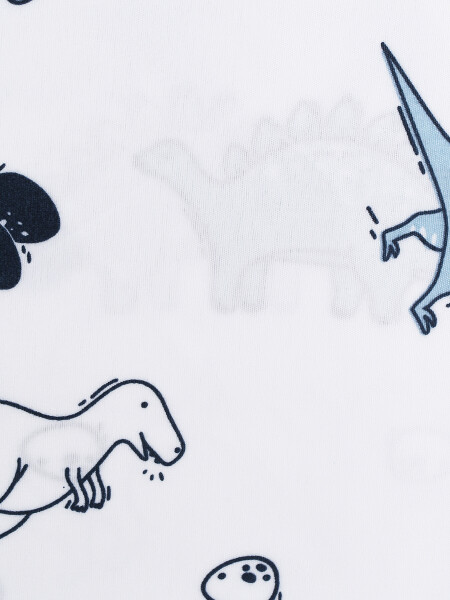JUEGO DE SABANAS DUO DINOSAURIOS 1 PLAZA CELESTE