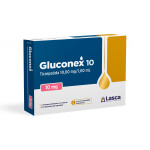 GLUCONEX 10 MG CJ X 4 JERINGA PRELL. única