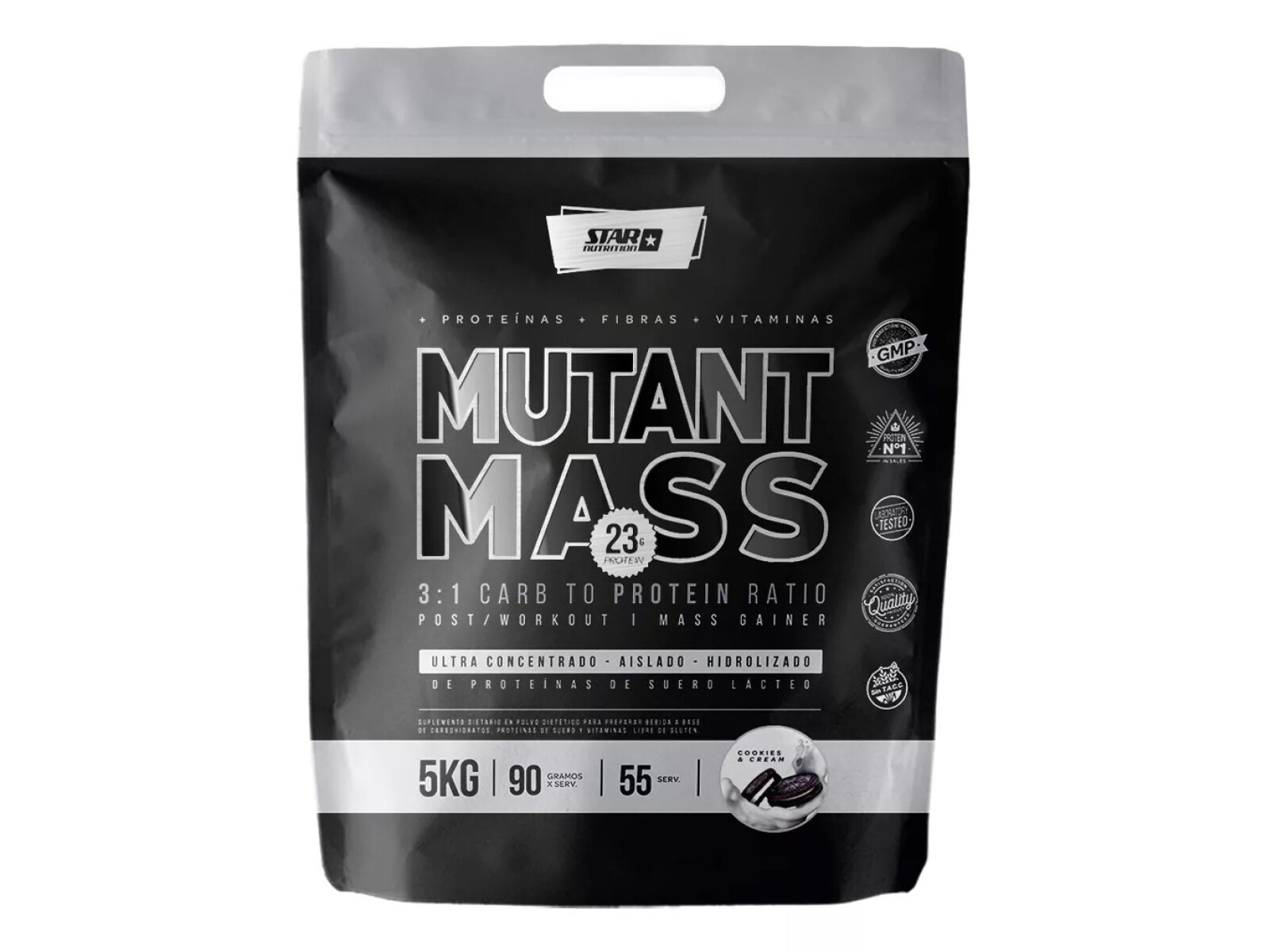 Star Nutrition Mutant Mass N.O 5KG - Cookies & Cream 