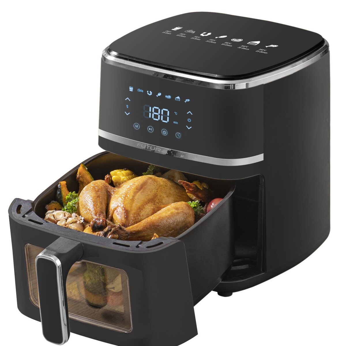 FREIDORA DE AIRE FUTURA DIGITAL FUT-AF55DB - NEGRO 