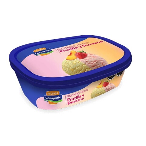 Helado Frutilla/Durazno 1L Conaprole Helado Frutilla/Durazno 1L Conaprole