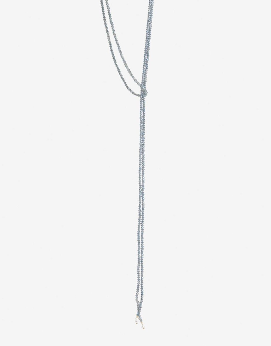 Collar Largo Y Beads - Dorado 