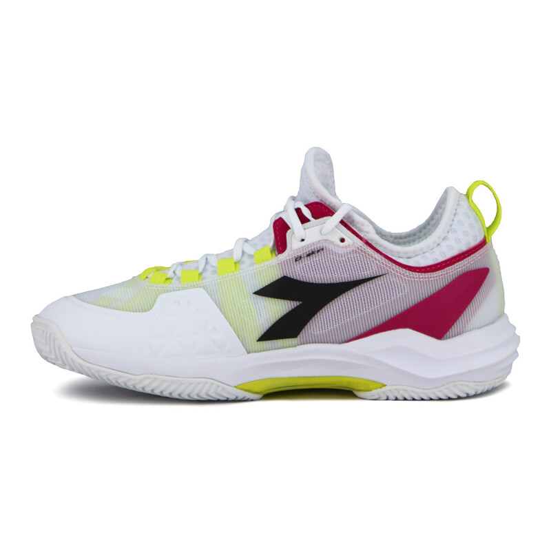 Championes Tenis Mujer Diadora Fly 4 Blanco-Negro