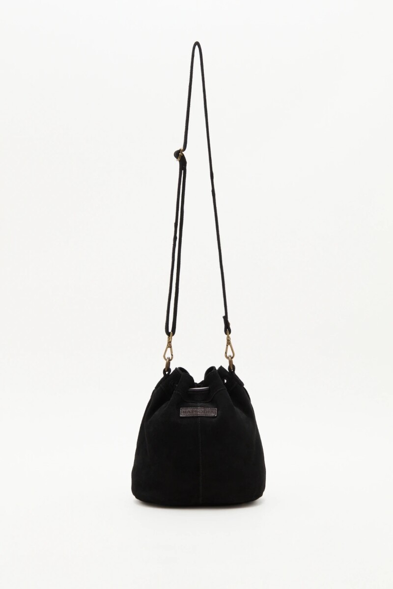 Cartera Tribal Fringes Negro