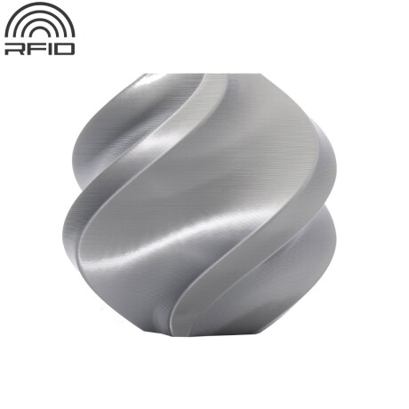 Filamento Bambu Lab PLA Silk+ plateado Filamento Bambu Lab PLA Silk+ plateado