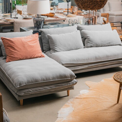 Sofá Chaise, Amapola Sofá Chaise, Amapola