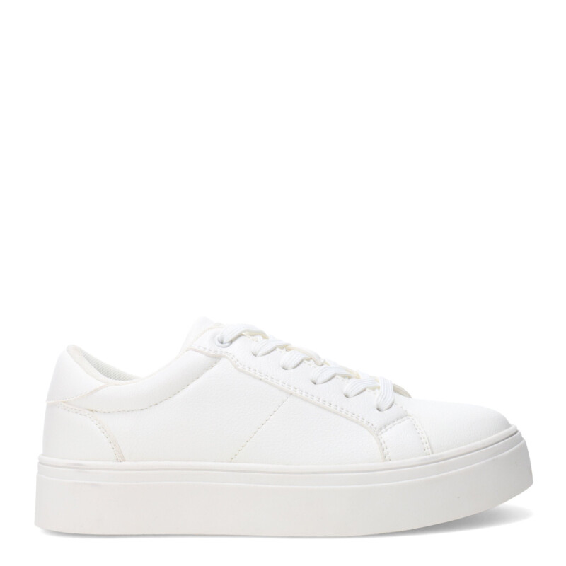 Championes de Mujer Miss Carol POKE con plataforma Blanco