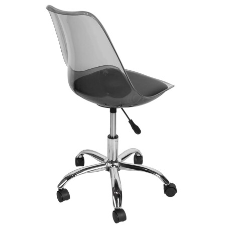 SILLA DE OFICINA POLIPROPILENO NEGRO HYL-053