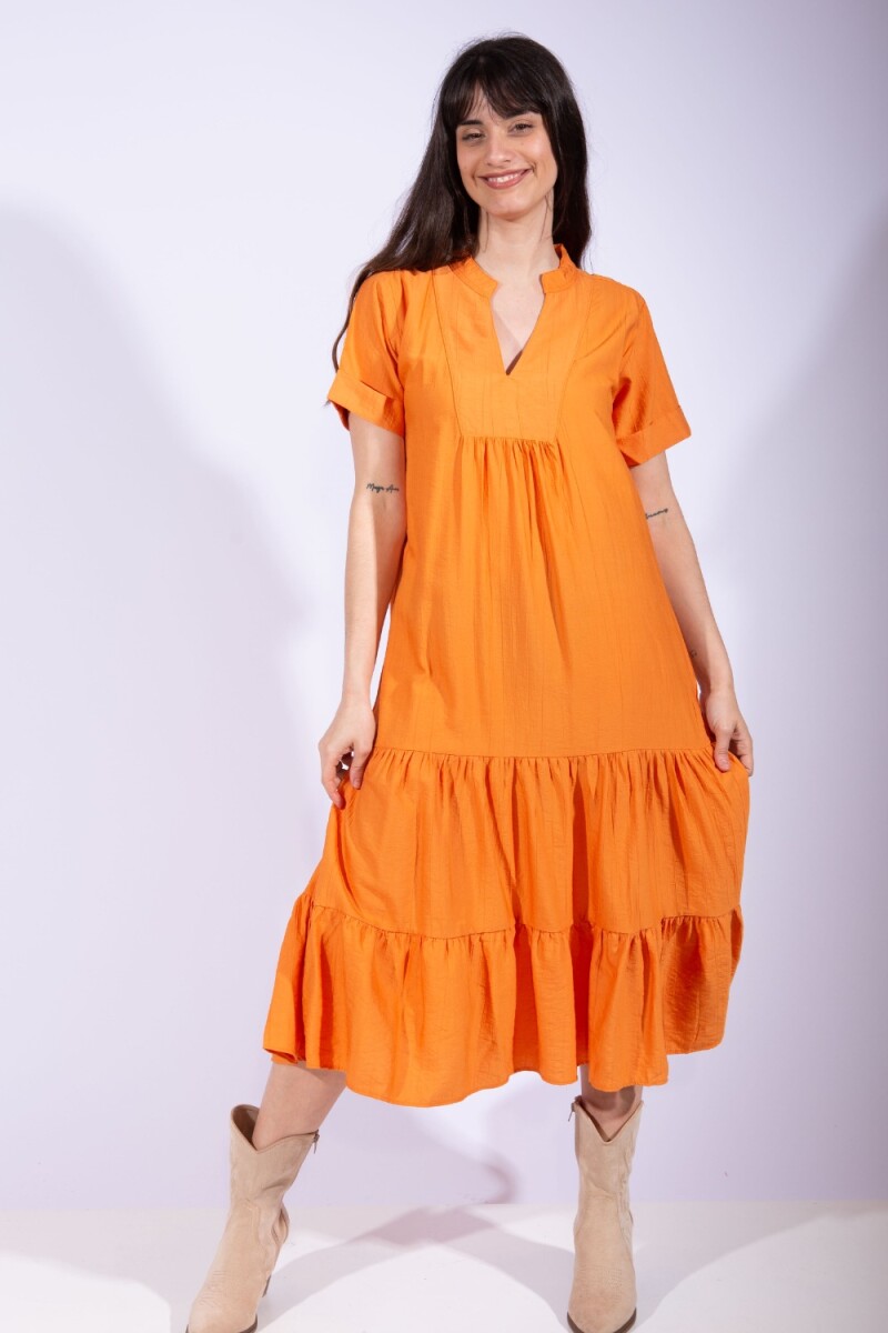 Vestido Pisco Naranja