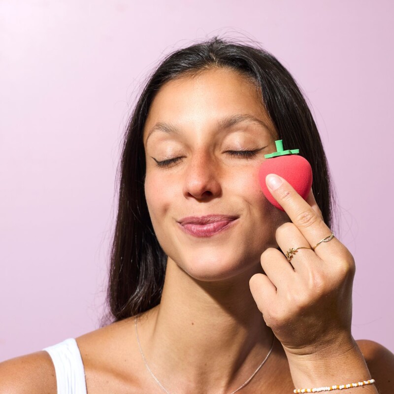 Set x3 esponjas de maquillaje Modelo Frutas Le Estudio Set X3 Esponjas De Maquillaje Modelo Frutas Le Estudio