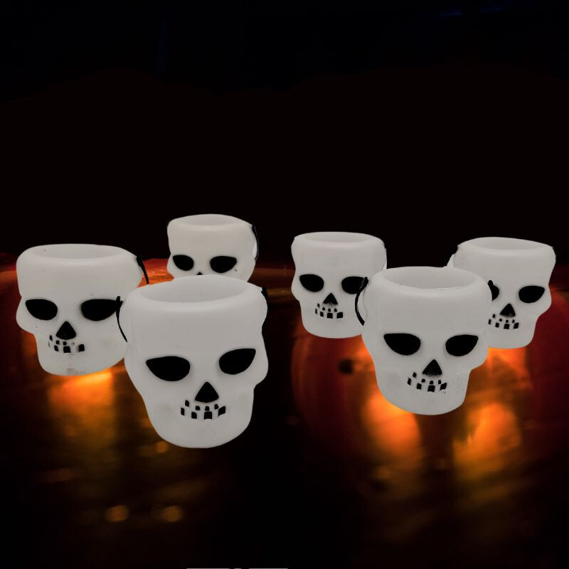 Caramelera Calavera Blanca x6 Caramelera Calavera Blanca x6