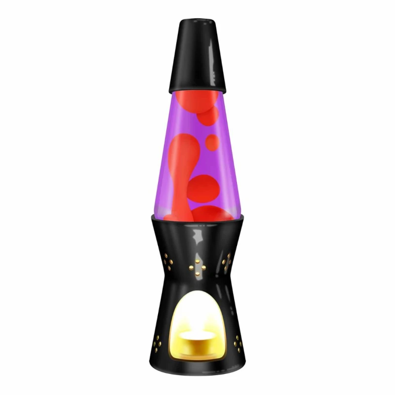11.5" LAVA CANDLE LAMP GLOSS - Lampara de Lava 11.5" Lava Candle Lamp Gloss - Lampara De Lava