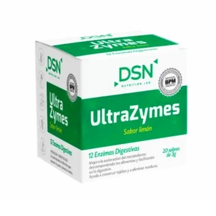 ULTRAZYMES DSN SABOR LIMON CJ X 20SOBRES única
