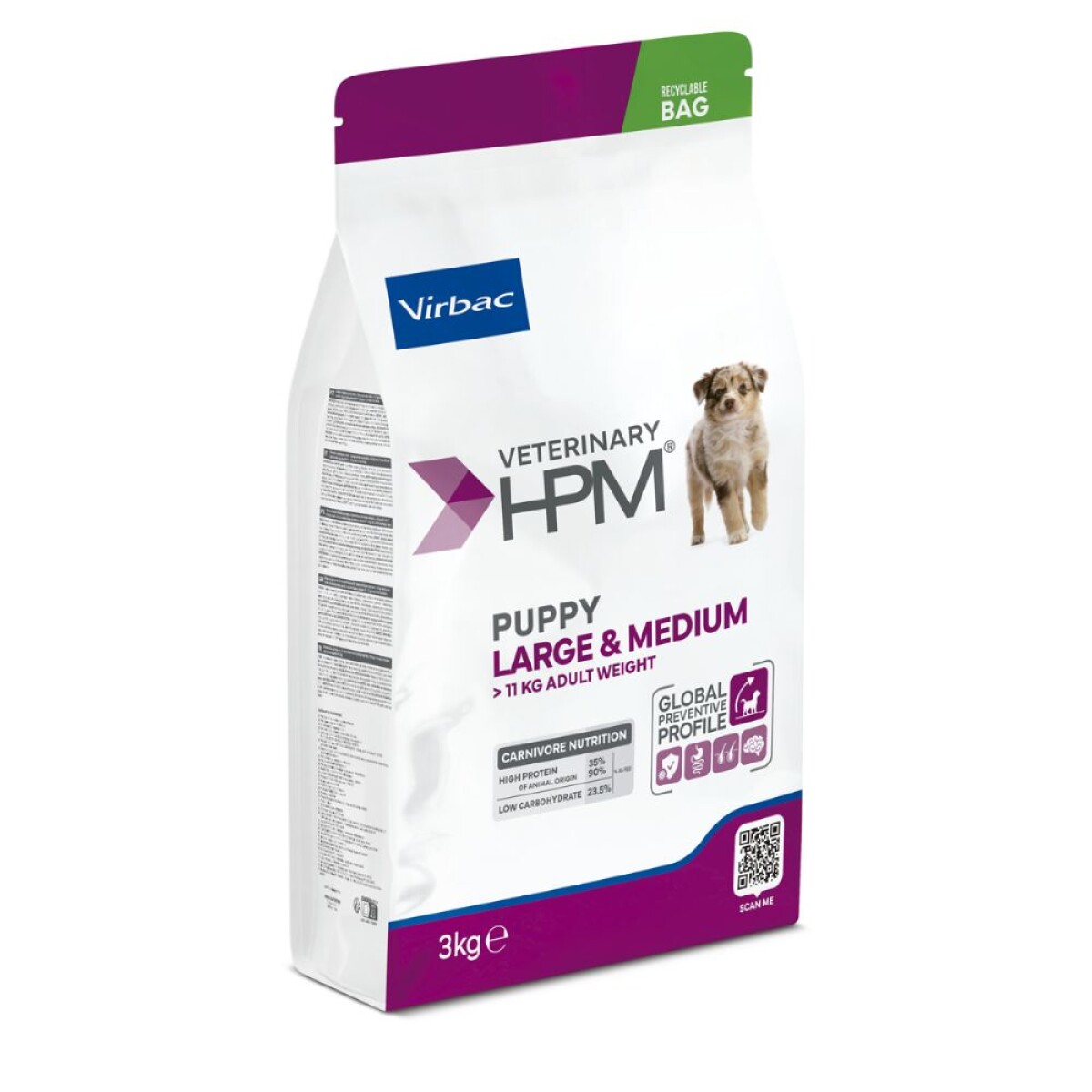 Virbac Dog Baby Large & Medium 3kg | Crecimiento Saludable 