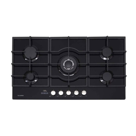 Anafe James 5H AG VNT G2 a supergas Vidrio Negro