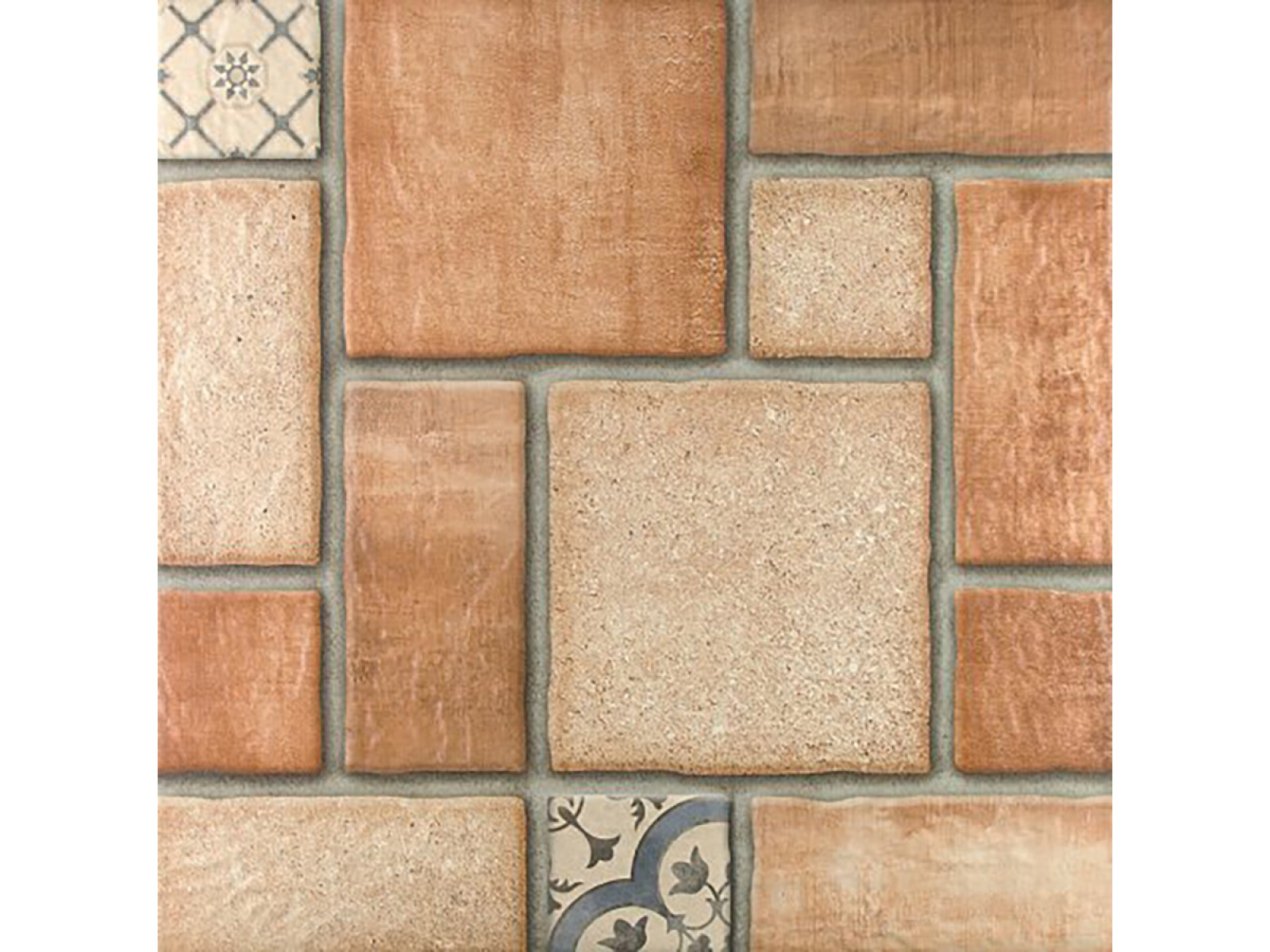 Ceramica Cotto Rústico 57X57Cm Piso Pared 