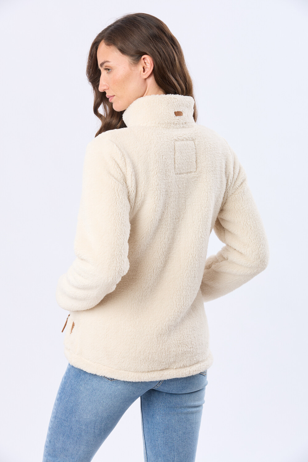 CAMPERA SHERPA SUAVE Natural