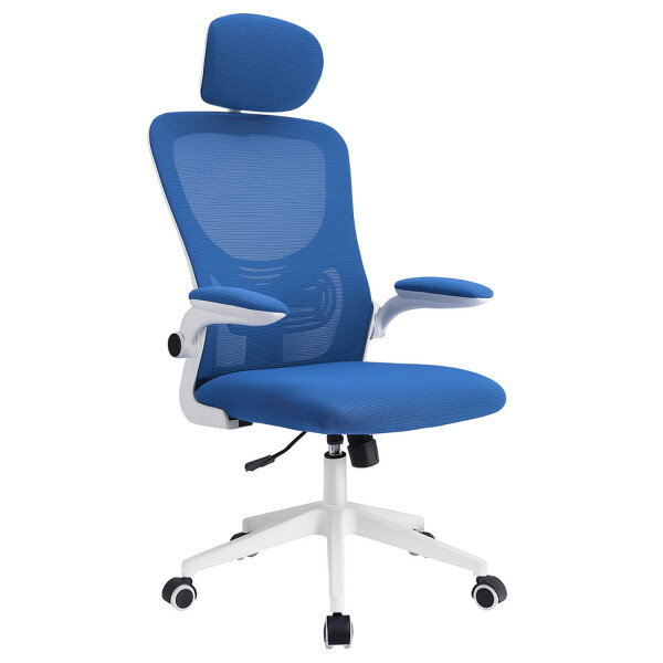 Silla de escritorio Oficina Sillon Ejecutiva Ergonomica Apoyabrazos Regulables IMBACK Color Azul Silla de escritorio Oficina Sillon Ejecutiva Ergonomica Apoyabrazos Regulables IMBACK Color Azul