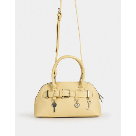 Cartera Mini Bowling Amarillo Claro