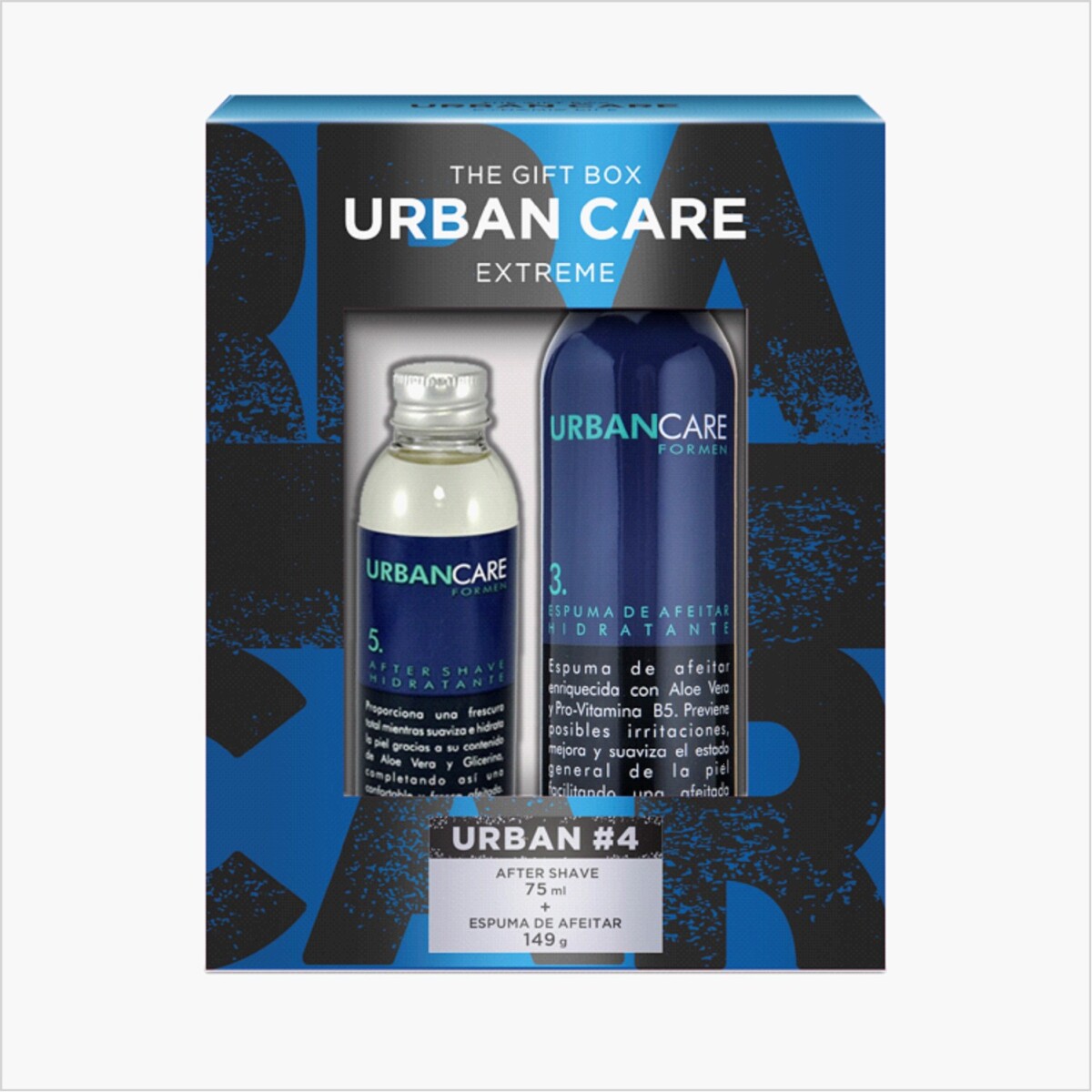 Pack Urban Care After Shave Extreme + Espuma de Afeitar 