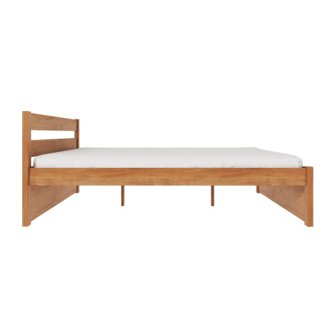 CAMA DE 2 PLAZAS MADERA MACIZA UNIQUE AMENDOA CAMA DE 2 PLAZAS MADERA MACIZA UNIQUE AMENDOA